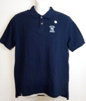 New York Yankees Embroidered Logo Antigua Boys Polo Shirt XL